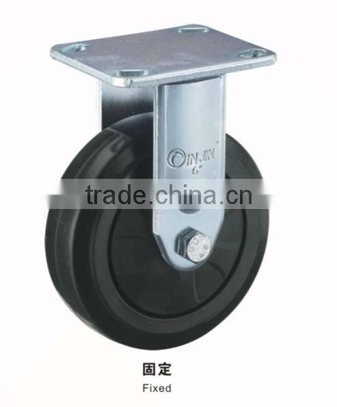 100mm solid rubber wheel for wheelbarrow