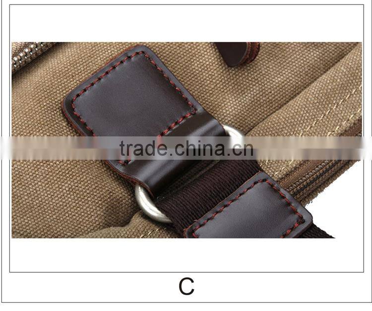 fashion man canvas tote handbags laptop canvas bag