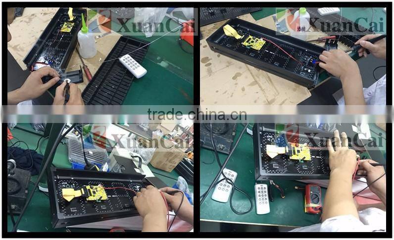 Seven segment Remote control/RS232/RJ45(TCP/IP) operation LED gas station petrol price canopy lights sign