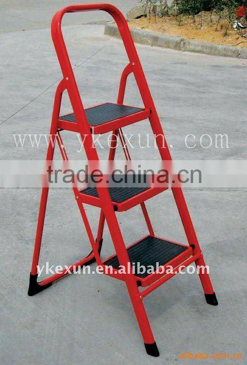 3-5 steps household folding steel ladder kx1403