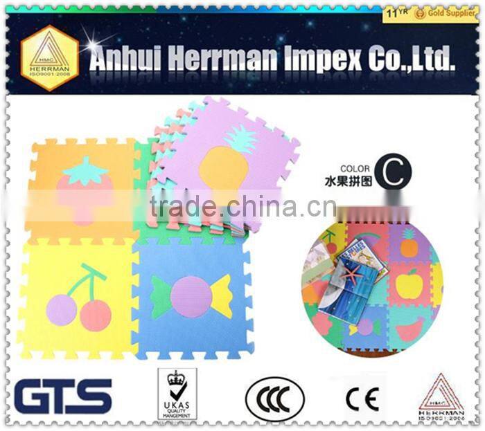 Hot Sell High Quality EVA floor puzzle mat Children