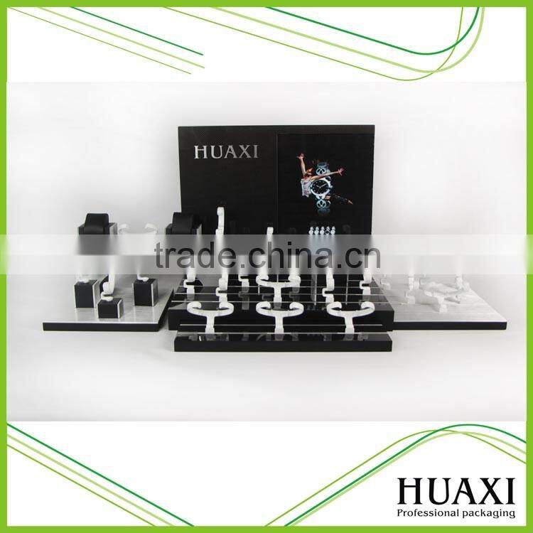 Single Small MDF Wood Display Stand for Watches