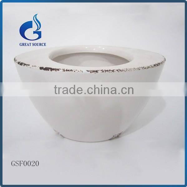 direct supplier unique indoor ceramic glazed garden pots decorative