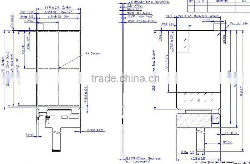 5.0 inch TFT 800 * 480 with module LCD manufacturers5.0 inch TFTwith module LCD manufacturers