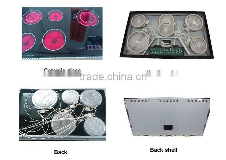 Electric commercial induction cooker,LED display Eurokera France hob,low price induction cooker