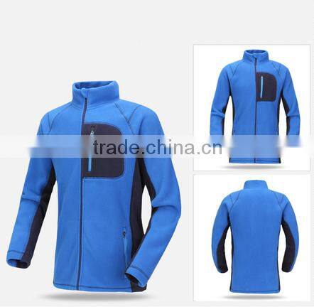 Girl sports polar fleece jacket