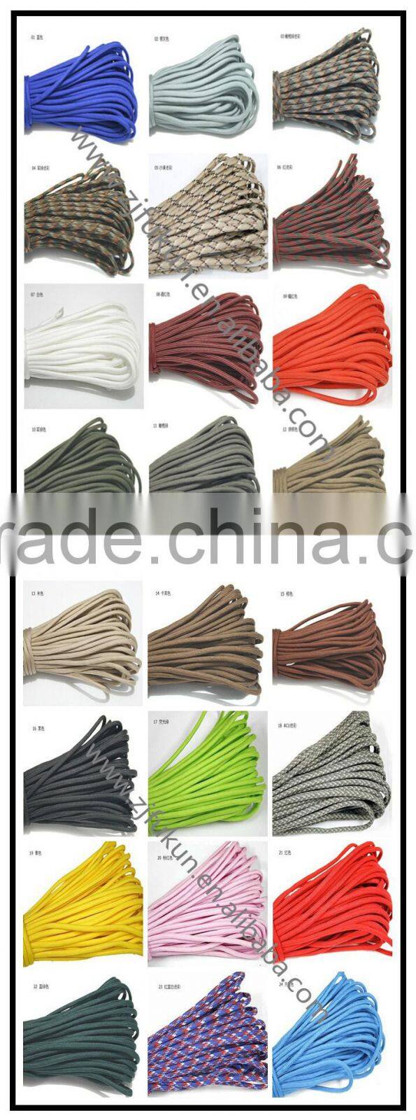 100 Meters 7 Inner Strands Paracord Rope Survival Outdoor Climbling Paracord Survival Cord
