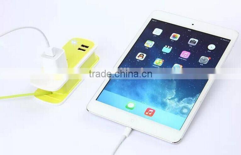 5V 2.1A Dual USB Wall Charger,Universal Wall Socket USB Charger with CE&RoHS-Green