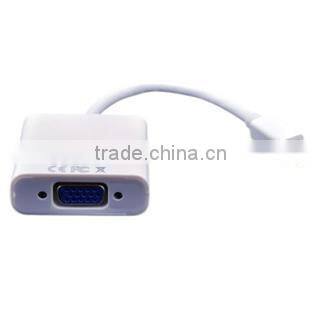 Mini DP Displayport Display Port to VGA Cable Adapter for Apple Macbook Pro Air