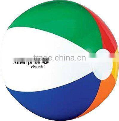 Six Color Beach Ball 6"