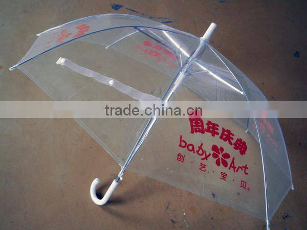 21" Cheap POE Transparent Umbrella