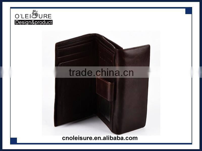 Travel wallet man's running man bag leather simple men bag business card holder leather card holder alibaba China manufacturer