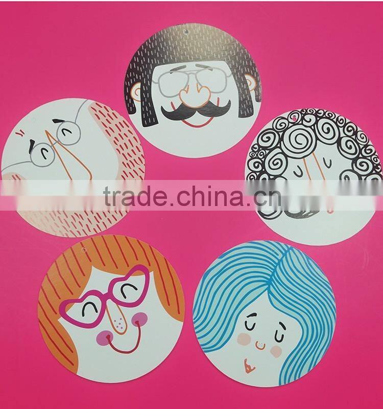 Colorful gift tag/paper luggage tag