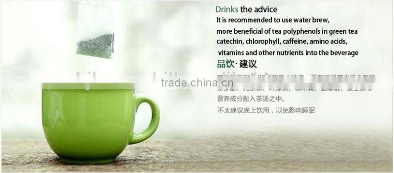 Chinese hot sale natural green tea bag