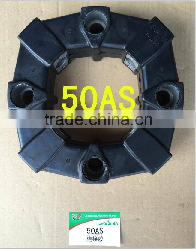 excavator parts HD250 EX100-1 EX120-1 E200B engine 50AS rubber coupling assy