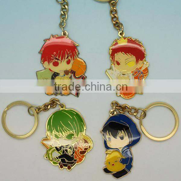 Metal Star keychain for market promotion