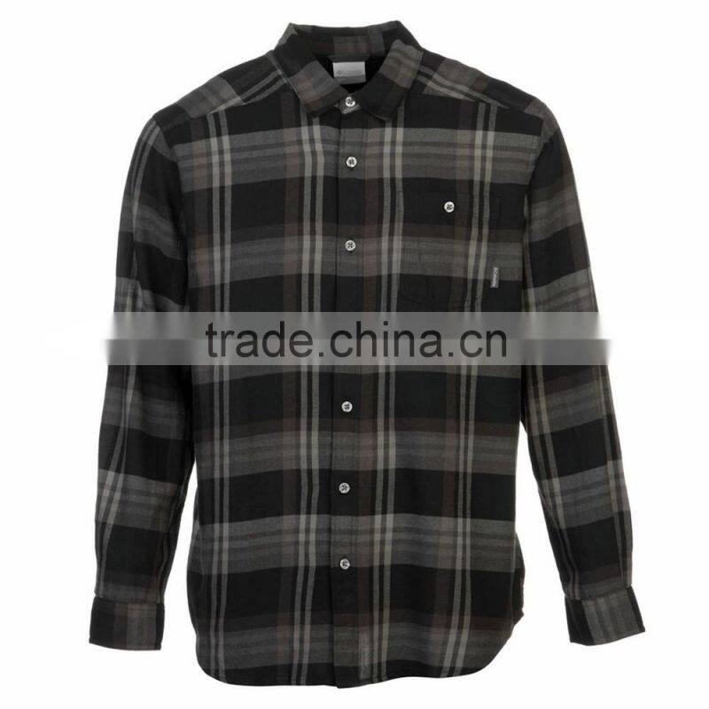 Custom Plaid and Floral Flannel Shirt