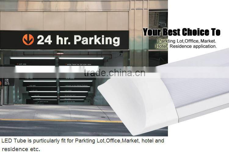 CE, TUV approved 4 foot led wide tube light 36w
