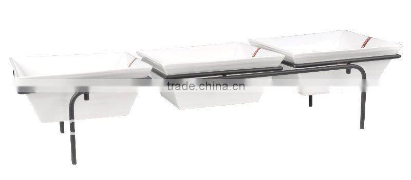 White Ceramic Fruit Bowl