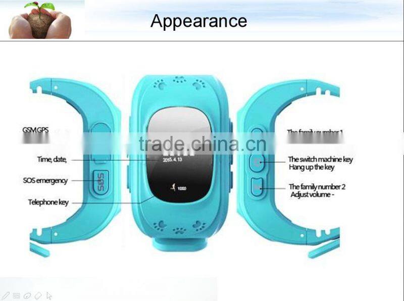 child gps tracker /wrist New Bluetooth watch gps tracking device for kids - kids protecting watch