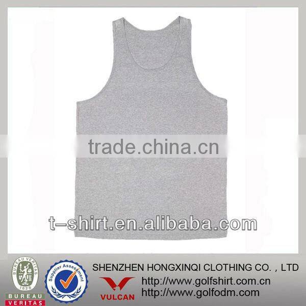 Custom cotton singlets with your own logo