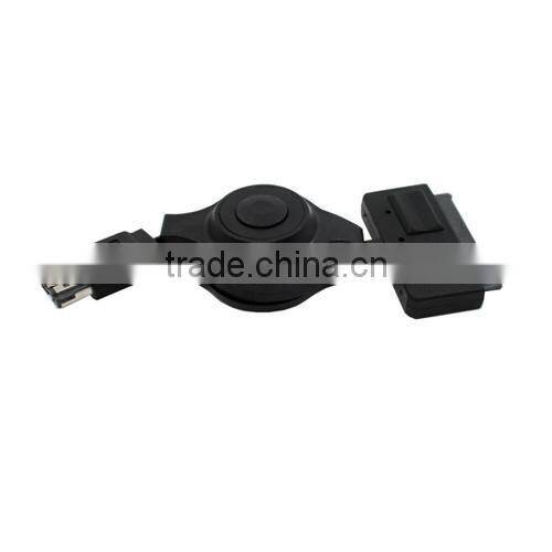 Retractable power eSATA to SATA 22pin, retractable eSATAp cable, 1.0m
