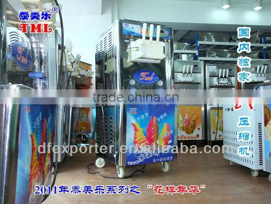 2015 TML rainbow ice cream machine manufacturer icecream machine