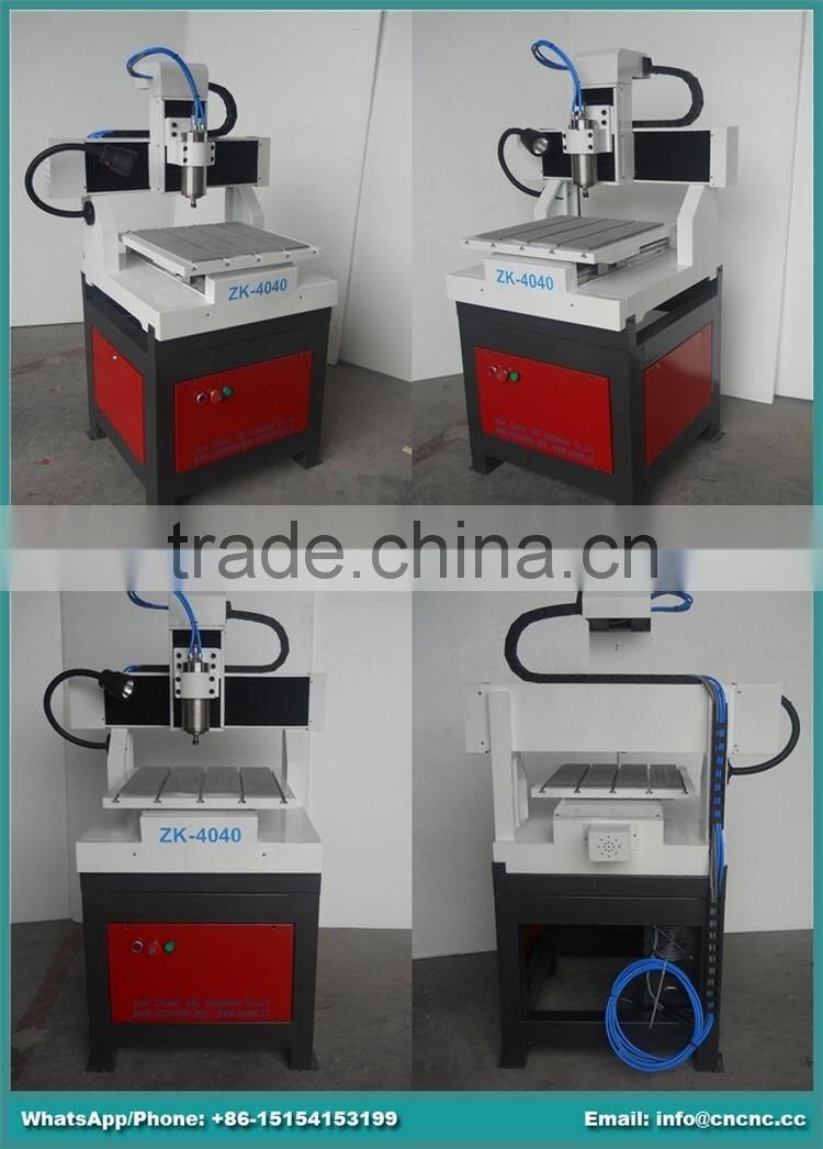 Small PCB CNC Router Milling Drilling Engraving Machine 400*400MM ZK-4040