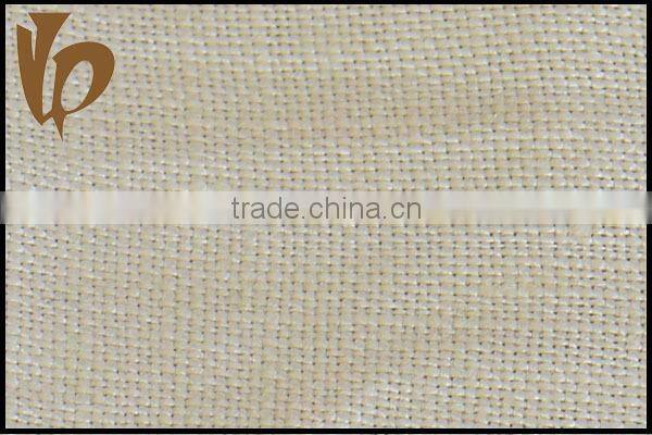 2016 new design China supplier pure linen flax fabric 9*9 200gsm for Garment