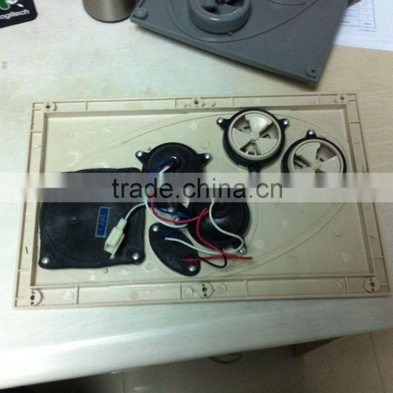 bus air outlet with light wind outlet