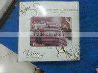 Hot Twill cotton pigment bedding set 2015 bed sheet set