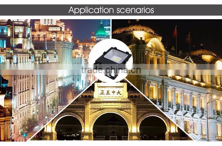 IP65 Waterproof high lumen bridgelux led Outdoor flood light 50w