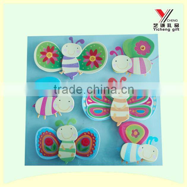 3d animal Stereoscopic wall sticker for kids room decoration