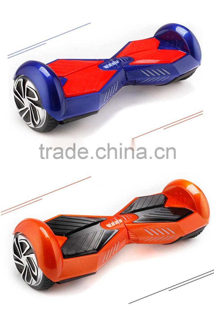 2016 China good priced 6.5 inch lamborghini hoverboard two wheel with bluetooth