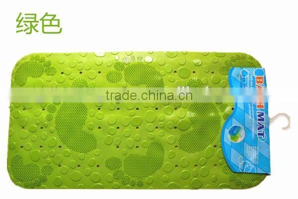 pvc bath mats changes color /suction cup bath mats