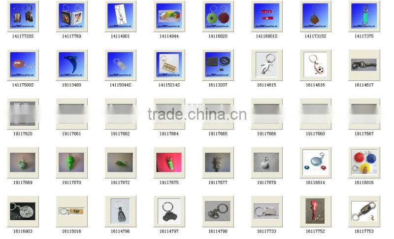 high quality promotion custom leather keychain