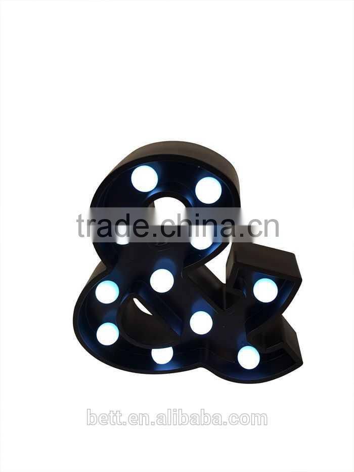 marquee sign alphabet light LED marquee light