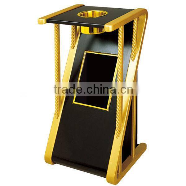 Lobby Stainless Steel Ground Cigarette Dust Bin, Waste Storage Bin Cheap Price