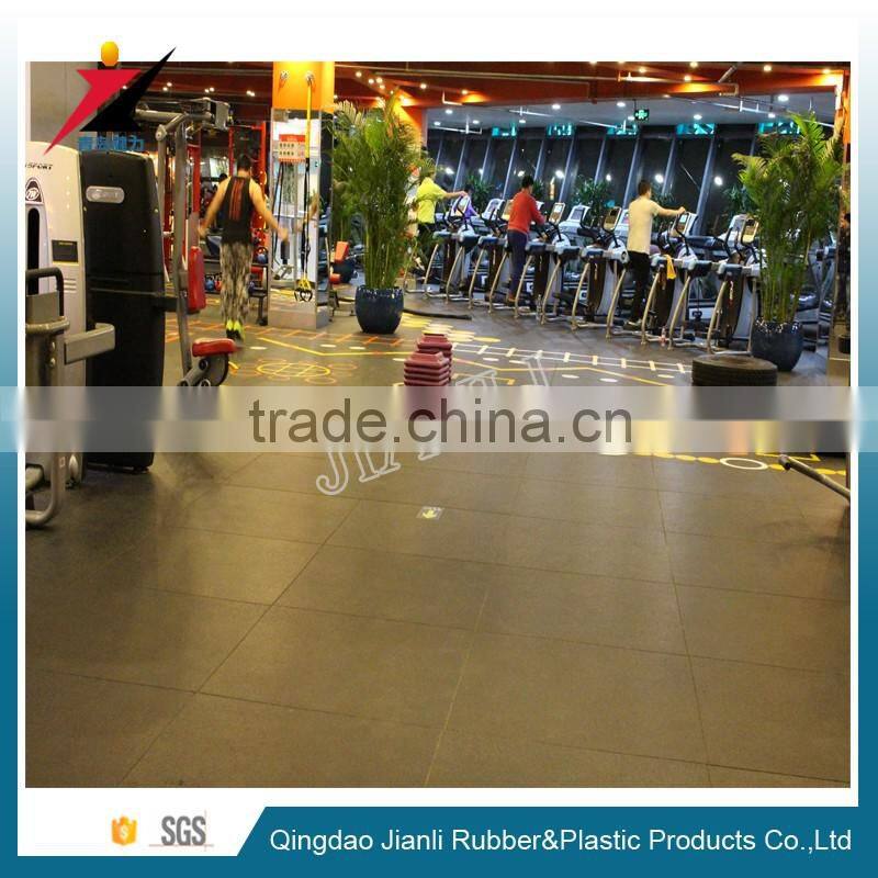 Waterproof Laminate Rubber Sheet Multi-Functional Gym Surface