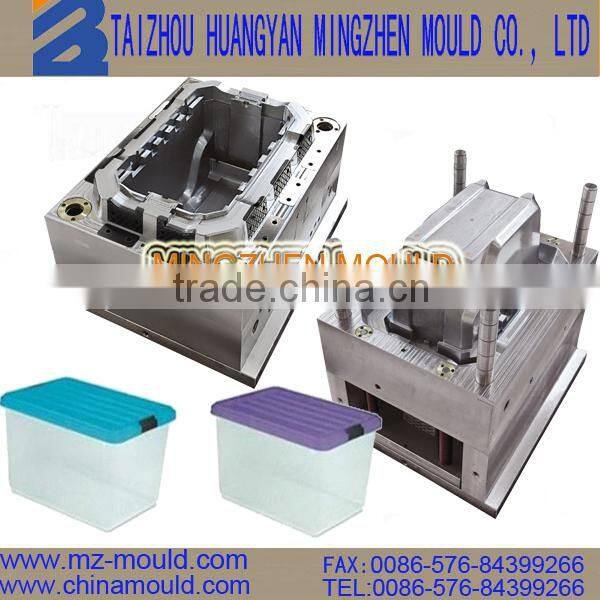 china huangyan plastic waterproof storage box mould manufacture