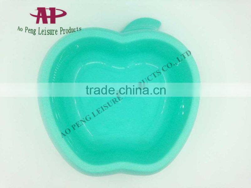 New Selling Green Apple Shape Pet Feeder