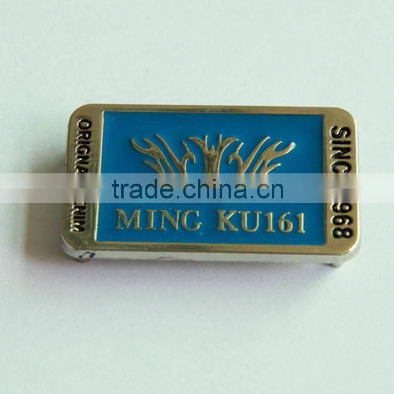 Metal Leather Label
