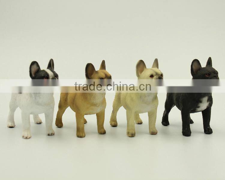 French bulldog statues,dog animal sculptures,dog animal figures
