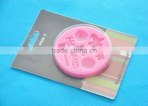 Halloween cupcake top molds,cake art molds,silicone mold maker