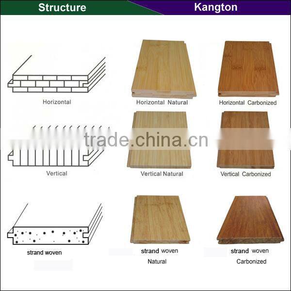 T&G bamboo flooring carbonized vertical bamboo flooring