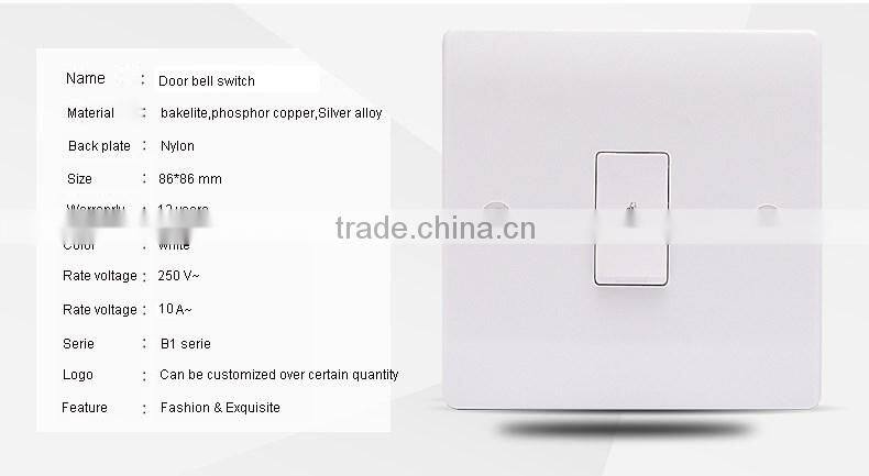 High Quality Bakelite Material Doorbell wall switch