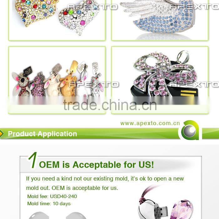 Funney animal cartoon coccinella septempunctata shape imitation jewellery usb memory stick