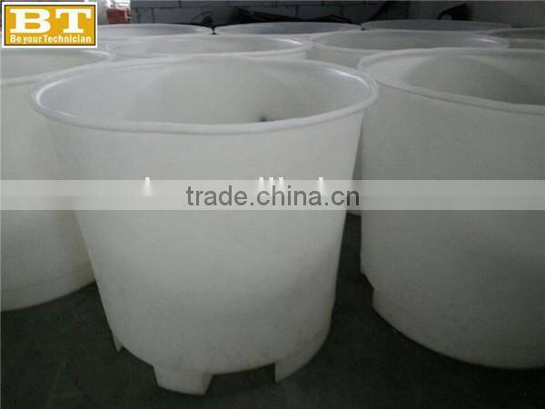 Plastic round aquaciture drum bucket barrel storage container