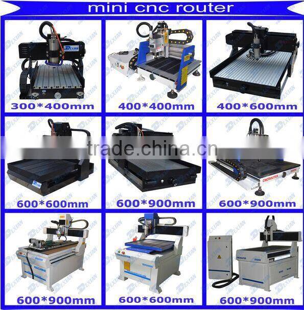 Manufacture 3 Axis CNC Router 6090 With 1500, 2200,3000 W Spindle 220V/110V/380V