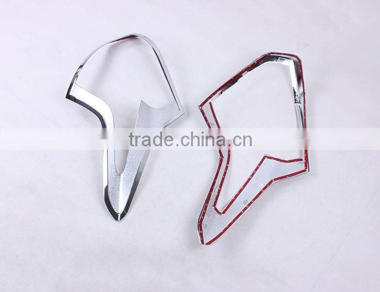Tail Light Lamp Cover ABS Chrome 2 Pcs For F-ocus 2X Hatchback Car 2012 Accessories